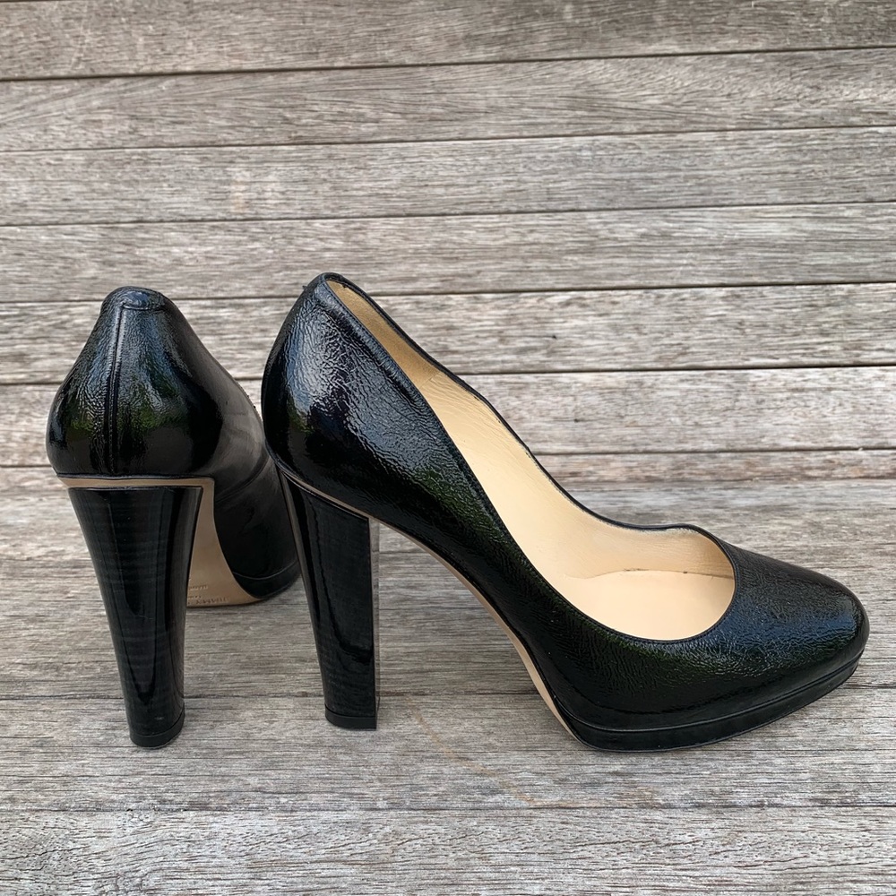 Jimmy Choo patent leather pumps